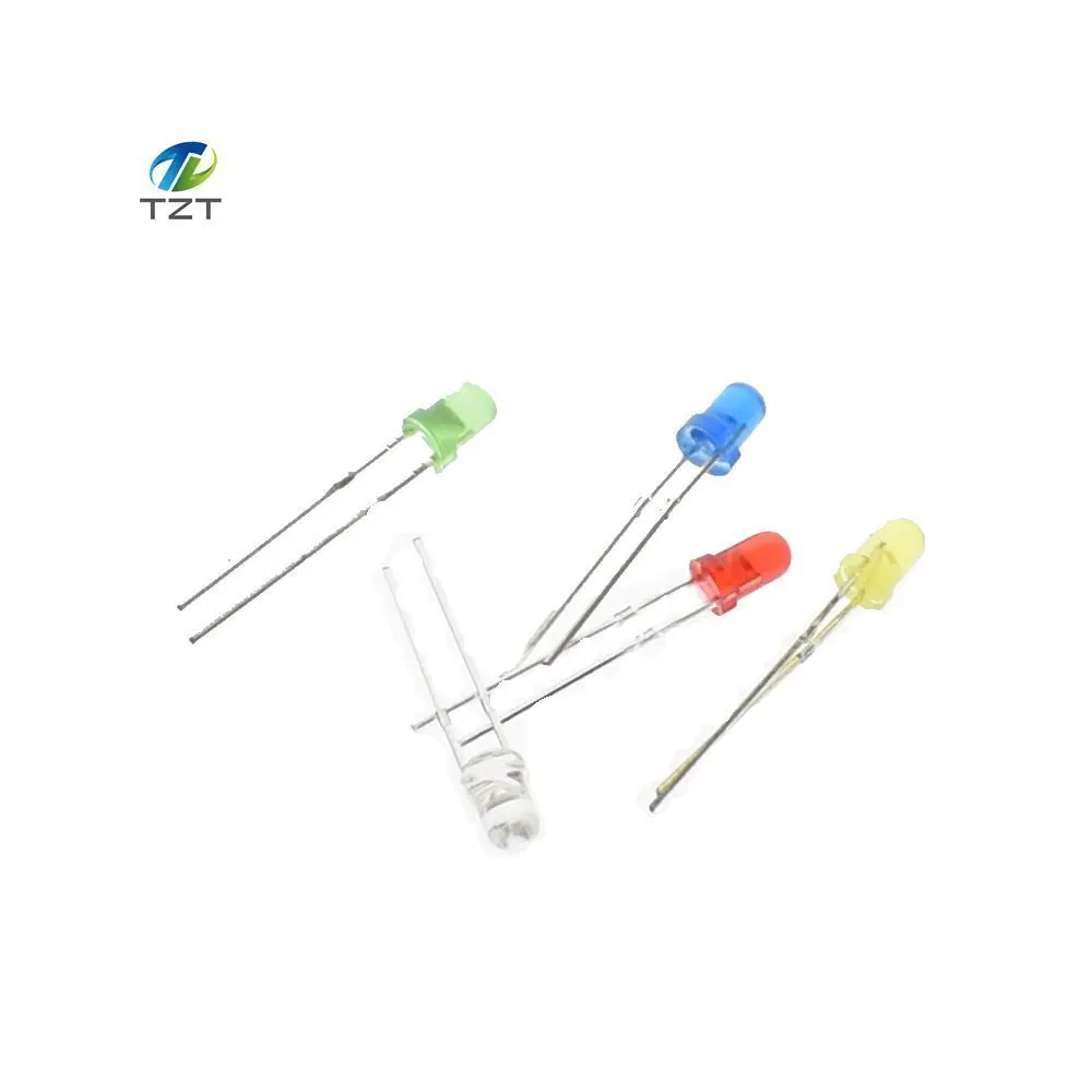 100PCS UltraBright Red/Green/Blue/White/Yellow Ultra Bright 3mm Round LED Diode F3 Led
100PCS UltraBright Red/Green/Blue/White/Yellow Ultra Bright 3mm Round LED Diode F3 Led
