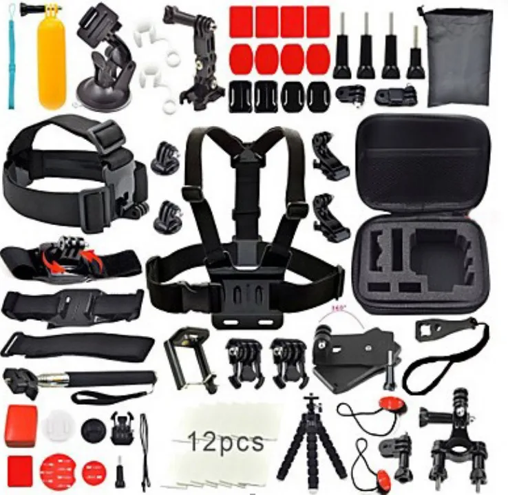 For Gopro Accessories Set for go pro hero 7 6 5 4 3 kit 3 way selfie stick for Eken h8r SJCAM SJ4000 for xiaomi yi camera for
For Gopro Accessories Set for go pro hero 7 6 5 4 3 kit 3 way selfie stick for Eken h8r SJCAM SJ4000 for xiaomi yi camera for