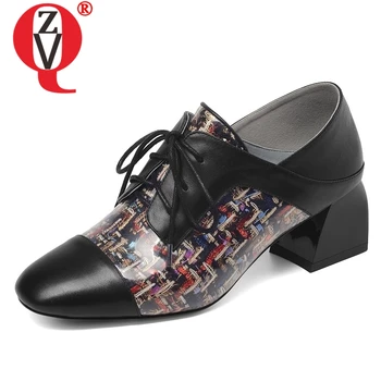 ZVQ shoes women 2019 spring new fashion mixed colors cross-tied genuine leather women pumps 5 cm square heel square toe shoes
ZVQ shoes women 2019 spring new fashion mixed colors cross-tied genuine leather women pumps 5 cm square heel square toe shoes