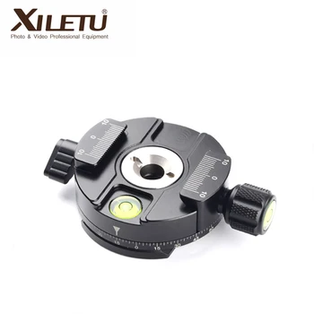 XILETU XPC-60 Rotary Camera Clamp Adapter Tripod Fast Plate Adapter Camera Alloy Quick Release Clamp High quality tripod parts
XILETU XPC-60 Rotary Camera Clamp Adapter Tripod Fast Plate Adapter Camera Alloy Quick Release Clamp High quality tripod parts