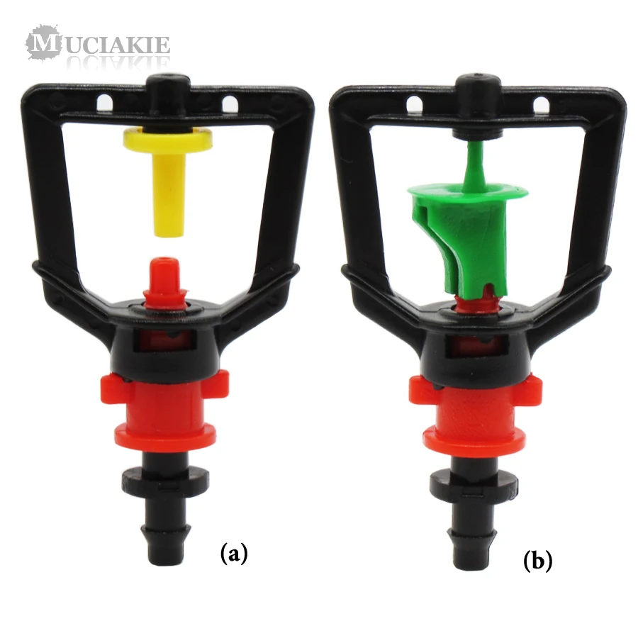 MUCIAKIE 20PCS 360 Degrees Reflection Misting Sprinkler Semi Mist Nozzle with Barb for Connecting 4/7mm Hose Tubing Irrigation
MUCIAKIE 20PCS 360 Degrees Reflection Misting Sprinkler Semi Mist Nozzle with Barb for Connecting 4/7mm Hose Tubing Irrigation