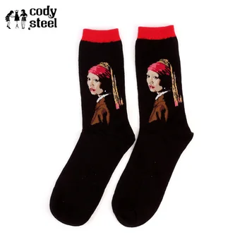 Cody Steel Cute Cartoon Men Cotton Socks Fashion In Tube Mens Socks Casual All-Match Simple Happy Socks For Man 3pairs/lot 
Cody Steel Cute Cartoon Men Cotton Socks Fashion In Tube Mens Socks Casual All-Match Simple Happy Socks For Man 3pairs/lot