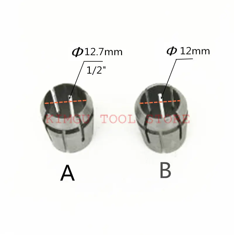 Collet Cone 1/2" 12.7mm 12mm for Makita 763622-4 763628-2 3612Y 3612X 3612 3612T 3612CY 3612C 3612CT 3612BR 3600H MT360 router
Collet Cone 1/2" 12.7mm 12mm for Makita 763622-4 763628-2 3612Y 3612X 3612 3612T 3612CY 3612C 3612CT 3612BR 3600H MT360 router