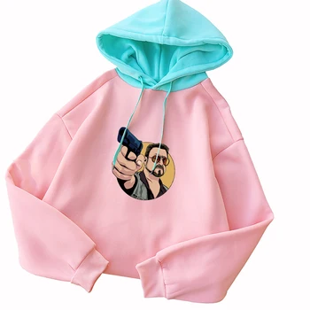 New Women Harajuku Fleece Thick Hoodies Korean Fashion Funny Character Killer Printed Casual Splicing Kawaii Pullover Sweatshirt
New Women Harajuku Fleece Thick Hoodies Korean Fashion Funny Character Killer Printed Casual Splicing Kawaii Pullover Sweatshirt