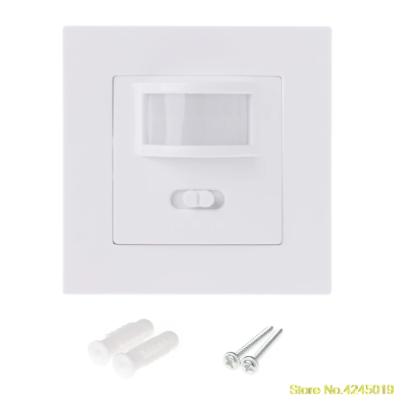 High quality AC 110V-240V Infrared PIR Motion Sensor Recessed Wall Module Light Switch New
High quality AC 110V-240V Infrared PIR Motion Sensor Recessed Wall Module Light Switch New