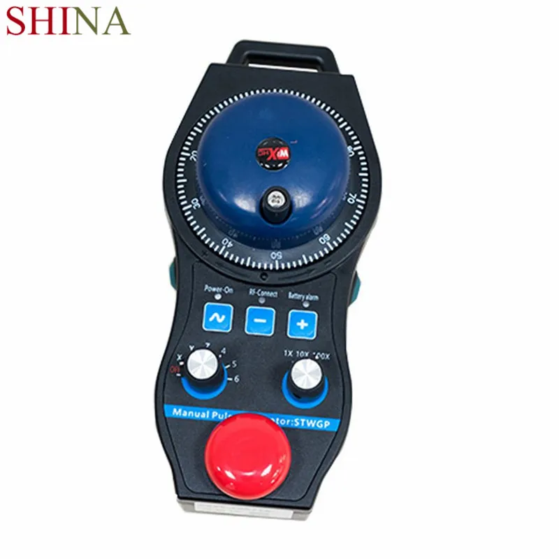 

SHINA 4 Axis MACH3 Wireless Handwheel CNC MPG Handwheel Manual USB Receiver 40 Meters Transmission Distance WHB04B