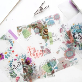 5 Pcs/set Novelty A5 A6 Original Kawaii Spiral Notebook Divider, Cute Fine Organizer Planner Seperator Pages School Stationery
5 Pcs/set Novelty A5 A6 Original Kawaii Spiral Notebook Divider, Cute Fine Organizer Planner Seperator Pages School Stationery