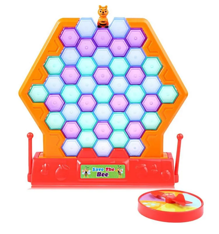 

New Arrival Best Kids Save Bee Desktop Block Game Family Educational Toy Hobby learning Parent-child Interactive Puzzles