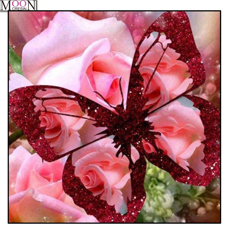 MOONCRESIN DIY Diamond Embroidery Rose Model Dutterfly Painting Cross Stitch Full Square Drill Rhinestone Mosaic Decoration Art
MOONCRESIN DIY Diamond Embroidery Rose Model Dutterfly Painting Cross Stitch Full Square Drill Rhinestone Mosaic Decoration Art