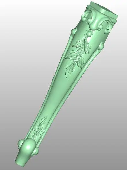 3D model STL format file for cnc router engraving furniture sofa cabinet chair leg pattern Artcam 841
3D model STL format file for cnc router engraving furniture sofa cabinet chair leg pattern Artcam 841