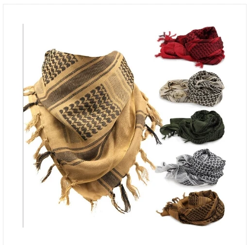 2016 Camping Hiking scarves Winter Military Windproof Scarf Tactical Shawl Arabic Keffiyeh Scarf 100% Cotton Women Scarf
2016 Camping Hiking scarves Winter Military Windproof Scarf Tactical Shawl Arabic Keffiyeh Scarf 100% Cotton Women Scarf