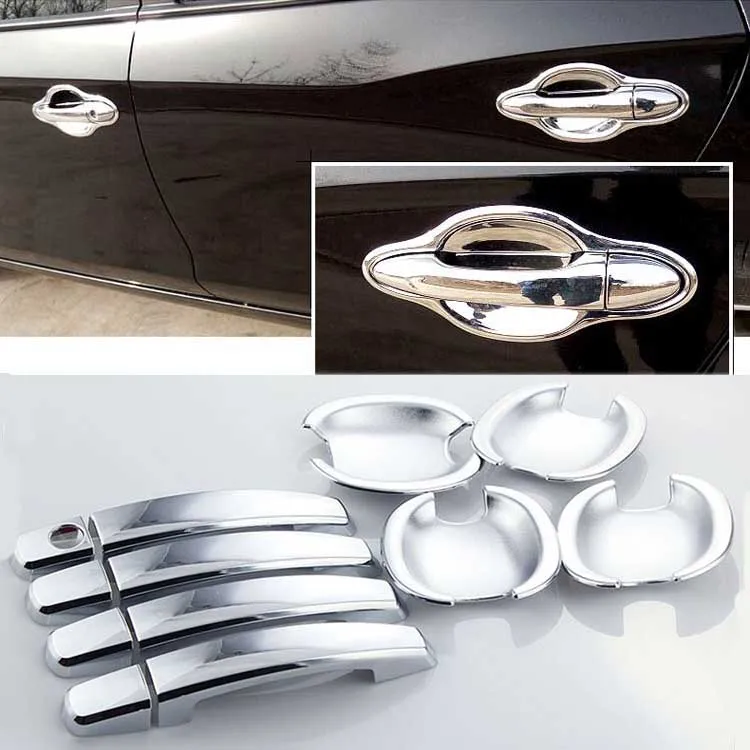 High-quality For Buick Excelle GT 2015-2016 ABS Car Styling Chrome Side Door Handle Cover and Door Bowl Cover
High-quality For Buick Excelle GT 2015-2016 ABS Car Styling Chrome Side Door Handle Cover and Door Bowl Cover
