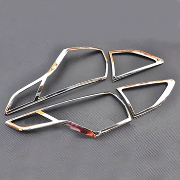 Car Styling Exterior ABS Chrome Headlight Lamp Cover Trim Rear Lamp Trims Decoration 4Pcs For Ford Kuga Escape 2013 -2016
Car Styling Exterior ABS Chrome Headlight Lamp Cover Trim Rear Lamp Trims Decoration 4Pcs For Ford Kuga Escape 2013 -2016