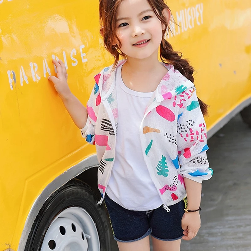 Autumn Hooded Kids Clothes Outwear Boys Girls Cartoon Coat Hooded Sun Protection Children's Jacket for Summer 1-6T
Autumn Hooded Kids Clothes Outwear Boys Girls Cartoon Coat Hooded Sun Protection Children's Jacket for Summer 1-6T