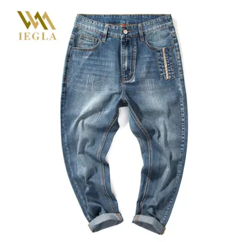 Cool Men Jeans Baggy Blue Trousers Cotton Casual Male Waist Washed Loose Denim Pants Hiphop Streetwear Masculino Pantalon
Cool Men Jeans Baggy Blue Trousers Cotton Casual Male Waist Washed Loose Denim Pants Hiphop Streetwear Masculino Pantalon