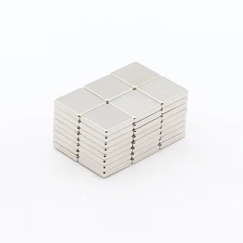 200pcs 10x10x3 mm N35 Strong Square NdFeB Rare Earth Magnet 10*10*3mm Neodymium Magnets 10mm x 10mm x 2mm