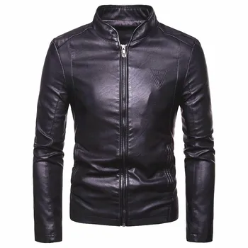 Men 2019 Autumn New Motorcycle Causal PU Leather Warm Jacket Coat Men Spring Fashion Masculinas Windproof Jacket Overcoat Men
Men 2019 Autumn New Motorcycle Causal PU Leather Warm Jacket Coat Men Spring Fashion Masculinas Windproof Jacket Overcoat Men