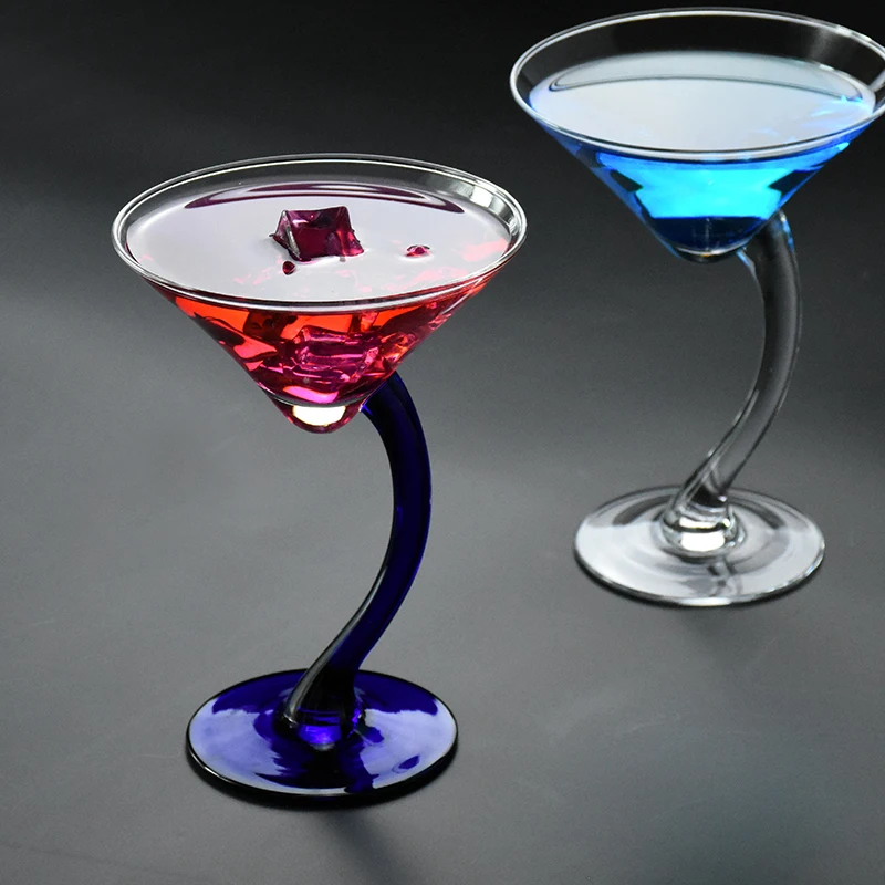200ml Creative Curved Legs Champagne/Cocktail Flutes Serial Lead-free Margarita Martini Glasses Goblet Lover Birthday Gifts
200ml Creative Curved Legs Champagne/Cocktail Flutes Serial Lead-free Margarita Martini Glasses Goblet Lover Birthday Gifts
