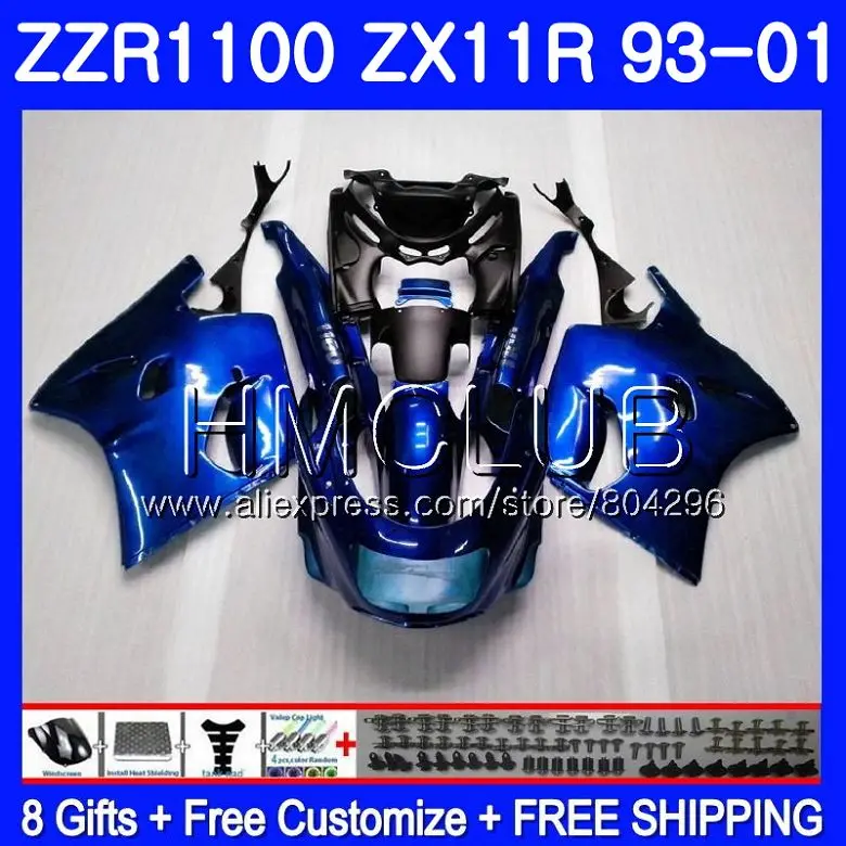 Kit For KAWASAKI NINJA ZX11R 93 01 ZX 11R 93 98 99 00 01 Glossy blue 0HM20 ZZR1100 ZX11 ZX-11R 1993 1998 1999 2000 2001 Fairing
Kit For KAWASAKI NINJA ZX11R 93 01 ZX 11R 93 98 99 00 01 Glossy blue 0HM20 ZZR1100 ZX11 ZX-11R 1993 1998 1999 2000 2001 Fairing
