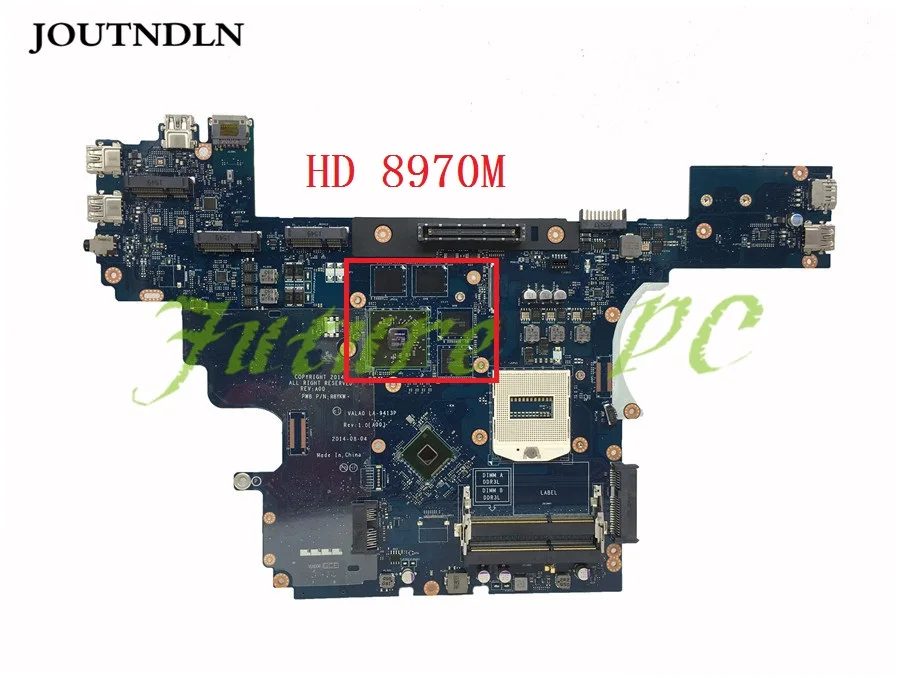 JOUTNDLN для Dell Latitude E6540 PGA947 материнская плата ноутбука VPH0Y VALA0 LA-9413P 0VPH0Y CN-0VPH0Y w/HD 8970M GPU