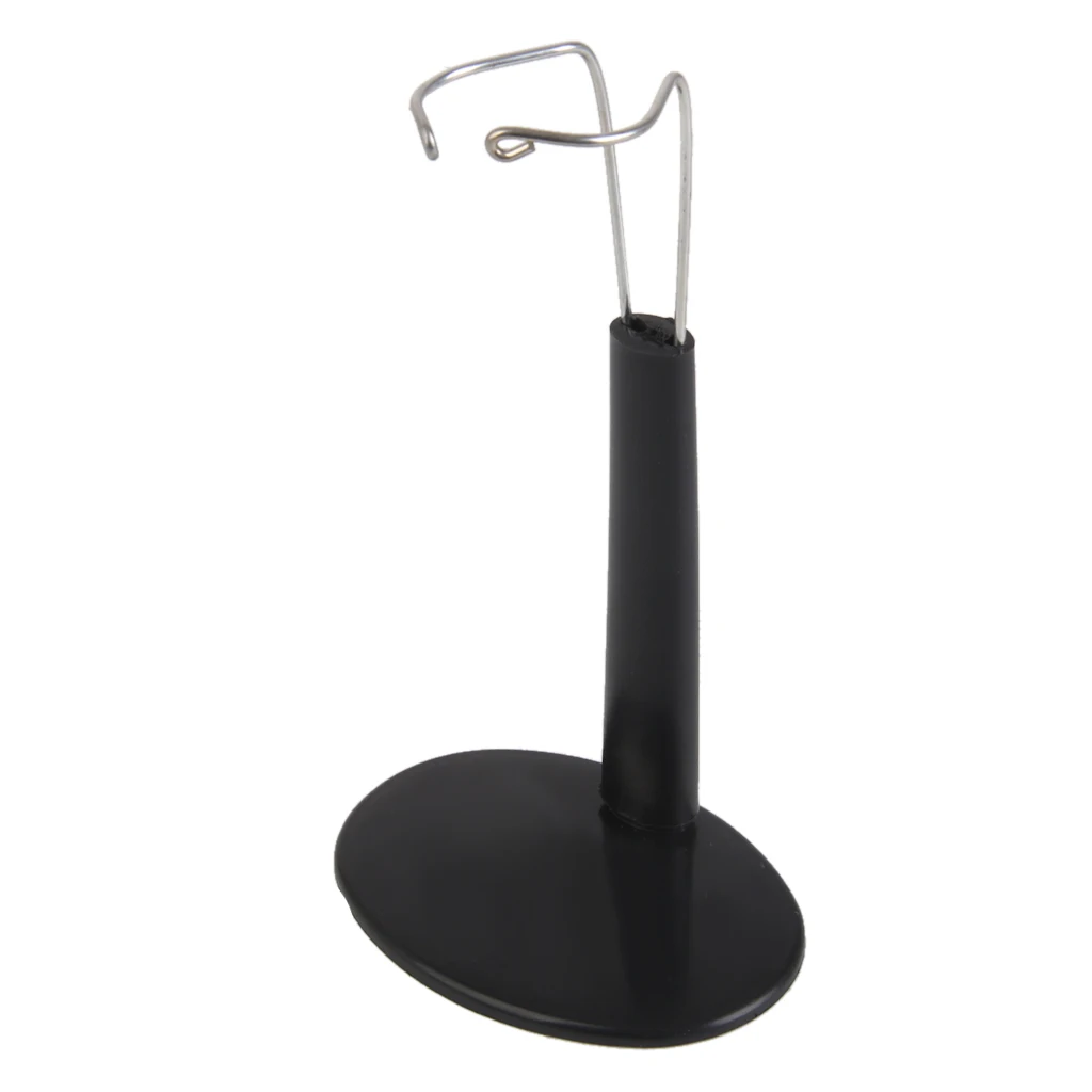 Black Adjustable Doll/Bear Stand Display Holder 5.9 -7.08 inch