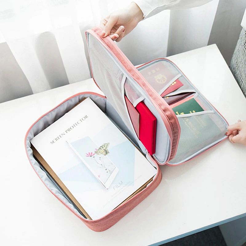 Waterproof Durable Book A4 Multi-functional Document Package Double Layer Cloth Organized Zip Tote Business Briefcases Handbag
Waterproof Durable Book A4 Multi-functional Document Package Double Layer Cloth Organized Zip Tote Business Briefcases Handbag
