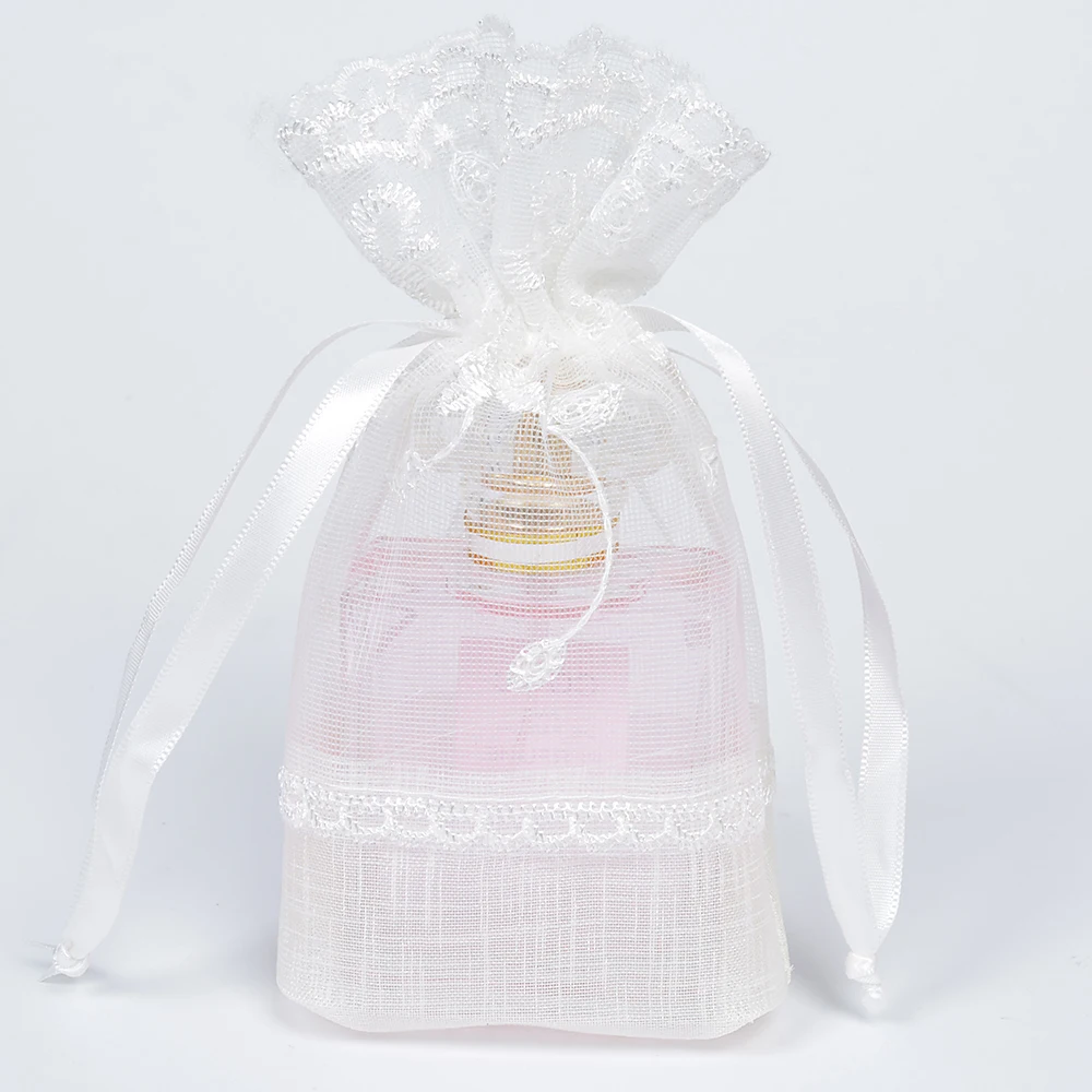 12Pcs Embroidery Organza Gift Packaging Bags 3.9"x5.5" Gift Jewelry Storage Bag Organza Pouches with Lace for Jewelry Packing
12Pcs Embroidery Organza Gift Packaging Bags 3.9"x5.5" Gift Jewelry Storage Bag Organza Pouches with Lace for Jewelry Packing