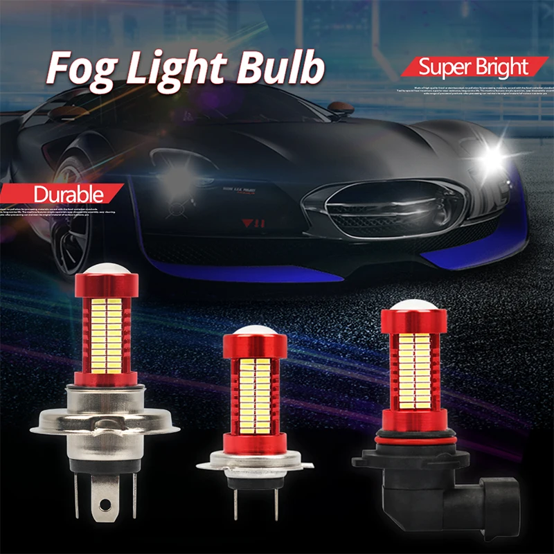 GZKAFOLEE 2 x pcs H7 Car Fog lamp H4 LED Bulb H8 H9 H11 H16(JP) 9005 9006 HB3 HB4 4014 CHIP 106 SMD 6000K 3600LM
GZKAFOLEE 2 x pcs H7 Car Fog lamp H4 LED Bulb H8 H9 H11 H16(JP) 9005 9006 HB3 HB4 4014 CHIP 106 SMD 6000K 3600LM