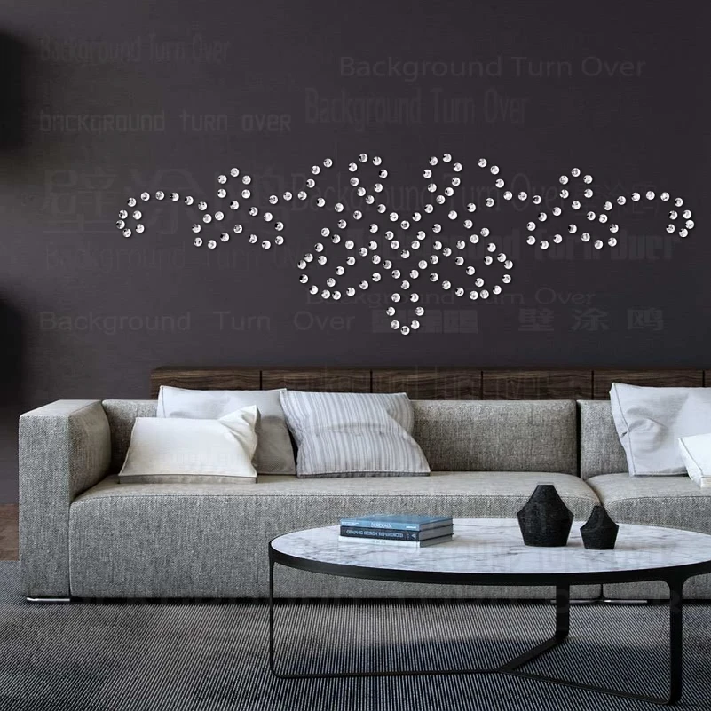 DIY Free Design 3D Decorative Rhinestone wall Stickers Living Room Bedroom Home Wall Decor Room Decoration ArtD005
DIY Free Design 3D Decorative Rhinestone wall Stickers Living Room Bedroom Home Wall Decor Room Decoration ArtD005