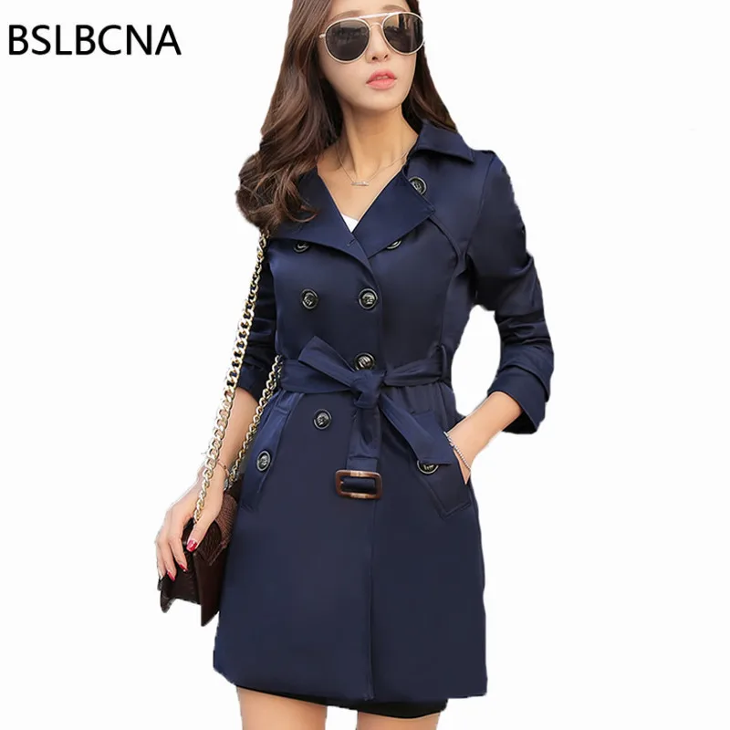 S-5XL Elegant Windbreaker Woman Medium Length Bodycon Autumn 2019 New Korean Style New Trench Coat For Women Clothing T17
S-5XL Elegant Windbreaker Woman Medium Length Bodycon Autumn 2019 New Korean Style New Trench Coat For Women Clothing T17