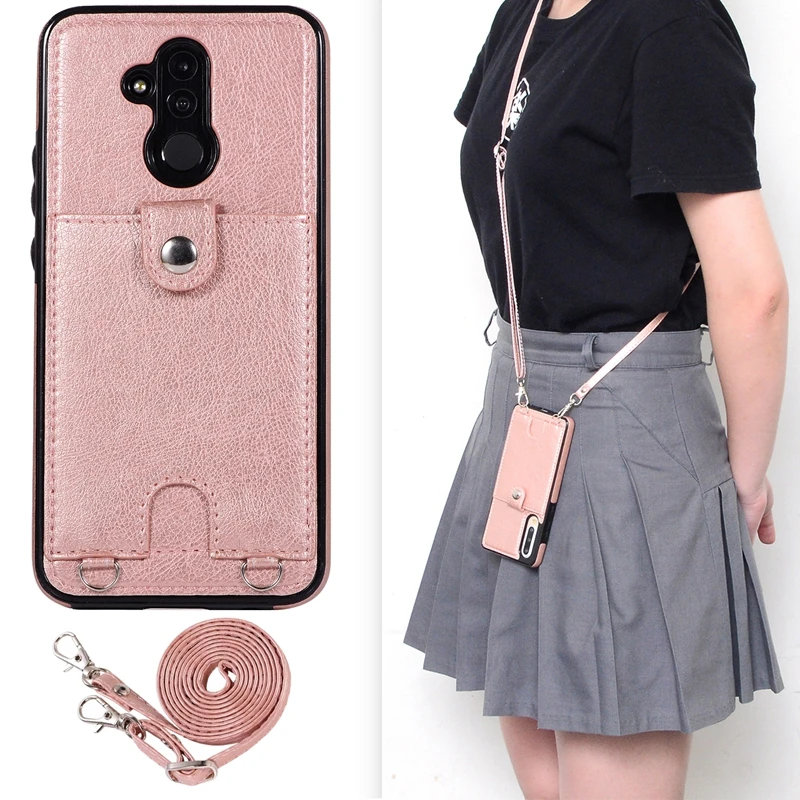 Lanyard Simple Card Wallet leather Case For Huawei Mate 20 Pro Lite 20 Back Cover Multifunction Crossbody Chain Bag P30 PRO
Lanyard Simple Card Wallet leather Case For Huawei Mate 20 Pro Lite 20 Back Cover Multifunction Crossbody Chain Bag P30 PRO