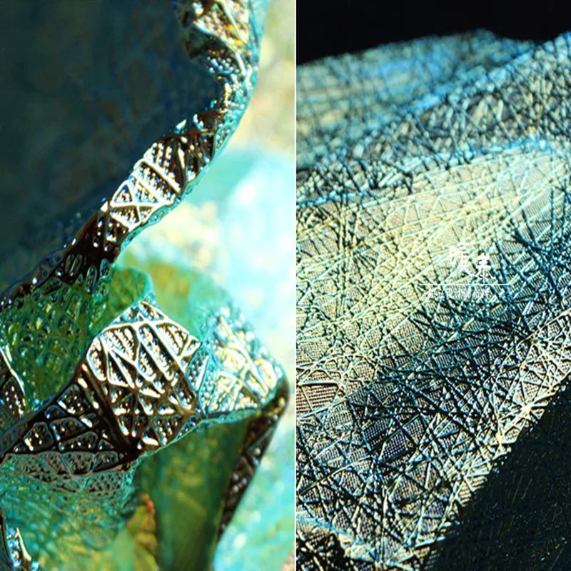 Hazel Line Laser Mirage Leather Fabric Chaotic Texture Reflective Clothing Waterproof Decorative Hard Pack Design Material
Hazel Line Laser Mirage Leather Fabric Chaotic Texture Reflective Clothing Waterproof Decorative Hard Pack Design Material
