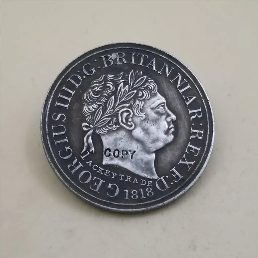 1818 Gold Coast (Гана) 1 Ackey-Джордж III копия монет памятные монеты художественная