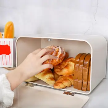Retro Kitchen Bread Box Dry Baking Food Container Storage Utensil Bin Holder Hot
Retro Kitchen Bread Box Dry Baking Food Container Storage Utensil Bin Holder Hot