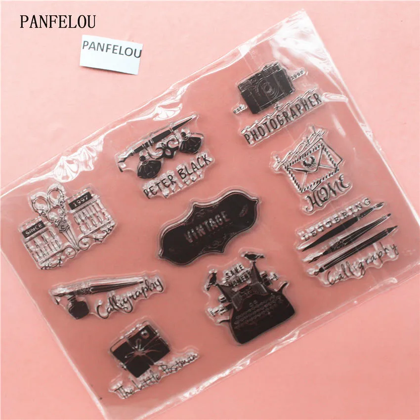 PANFELOU Pen the envelope Transparent Clear Silicone Stamp/Seal for DIY scrapbooking/photo album Decorative clear stamp sheets
PANFELOU Pen the envelope Transparent Clear Silicone Stamp/Seal for DIY scrapbooking/photo album Decorative clear stamp sheets
