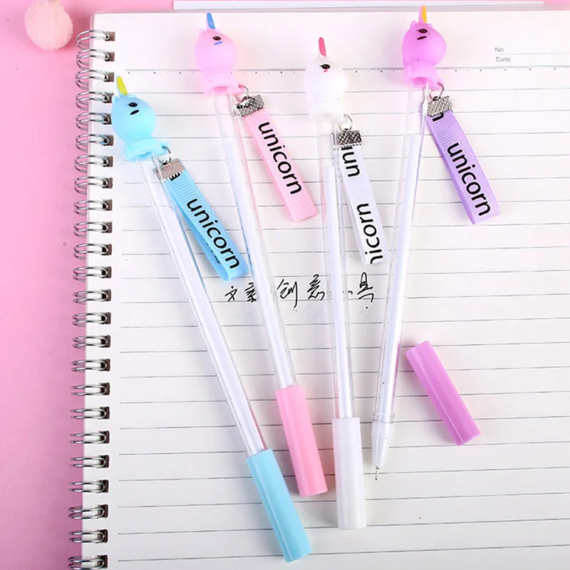 0.5mm Novelty Ribbon Unicorn Gel Pen Creative Pens Kawaii Ball Pen For Writing Office School Supplies Student Item
0.5mm Novelty Ribbon Unicorn Gel Pen Creative Pens Kawaii Ball Pen For Writing Office School Supplies Student Item