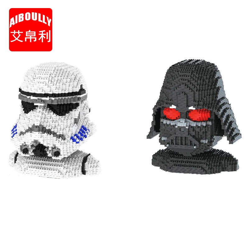 AIBOULLY 66521 66522 movie star wars Stormtrooper Darth Vader super hero kids block plastic building block toys for children
AIBOULLY 66521 66522 movie star wars Stormtrooper Darth Vader super hero kids block plastic building block toys for children