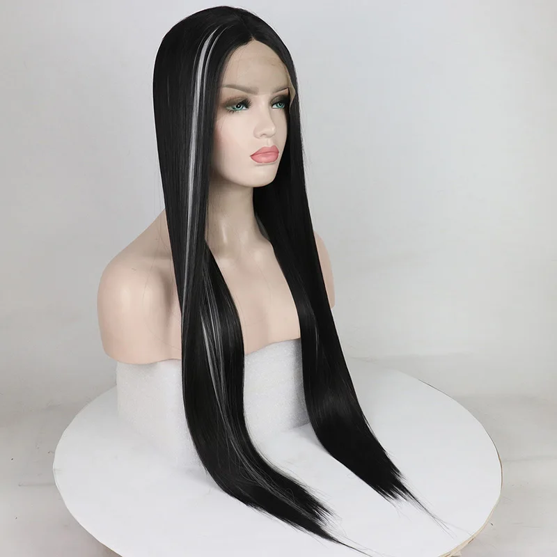 Fantasy Beauty Straight Long Black Wig Middle Part Synthetic Hair Full Wig Heat Resistant Fiber Wigs for Black Women
Fantasy Beauty Straight Long Black Wig Middle Part Synthetic Hair Full Wig Heat Resistant Fiber Wigs for Black Women