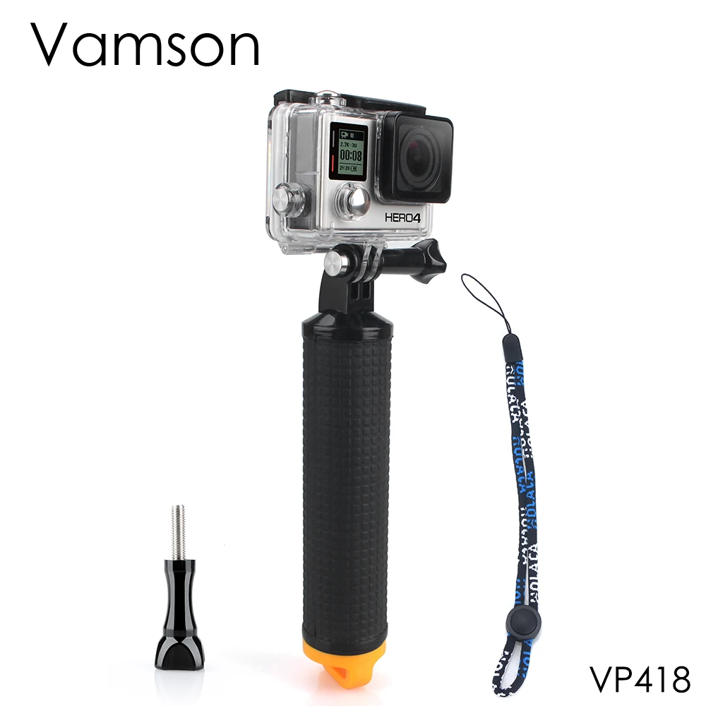 Vamson for go pro Waterproof Floating Hand Grip Buoyancy Rod Pole Hero7 6 5 4 for DJI OSMO Action for Xiaomi Yi 4K Camera VP418
Vamson for go pro Waterproof Floating Hand Grip Buoyancy Rod Pole Hero7 6 5 4 for DJI OSMO Action for Xiaomi Yi 4K Camera VP418