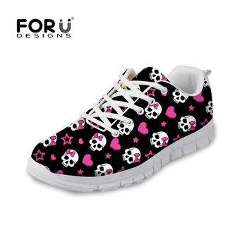 FORUDESIGNS Black Womans Shoes Flats,Skull Printing Mesh Shoes espadrilles Women,Ladies Breathable Casual Flat Walking Shoes
FORUDESIGNS Black Womans Shoes Flats,Skull Printing Mesh Shoes espadrilles Women,Ladies Breathable Casual Flat Walking Shoes