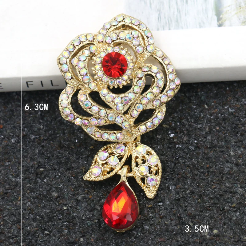 baiduqiandu Water Drop Crystal Pins and Brooches Safety Pin Jewelry Metal Flower Brooch for Women Dress Shirt Accessories
baiduqiandu Water Drop Crystal Pins and Brooches Safety Pin Jewelry Metal Flower Brooch for Women Dress Shirt Accessories