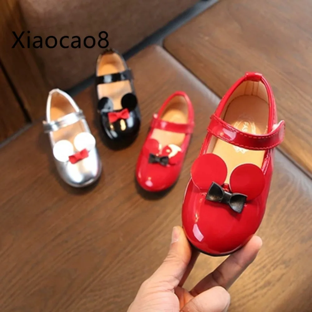 Spring Autumn Kids PU Shoes for Girls Fashion Children's Cartoon Shoes Baby Toddler Girls Princess Shoes in Red Black Silver
Spring Autumn Kids PU Shoes for Girls Fashion Children's Cartoon Shoes Baby Toddler Girls Princess Shoes in Red Black Silver