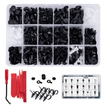 Car Tool Set Hand Tools Auto Push Pin Rivets Set Car Retainer Clips & Plastic Fasteners Kit
Car Tool Set Hand Tools Auto Push Pin Rivets Set Car Retainer Clips & Plastic Fasteners Kit