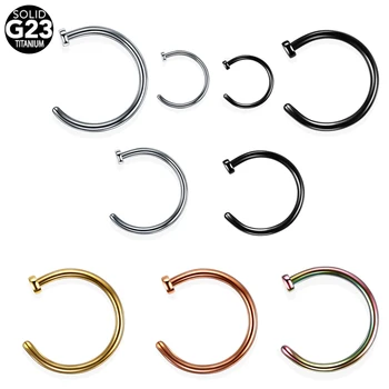 1PC Titanium Punk Nose Hoop Stud Rings Clip On Fake Piercing Nose Lip Helix Rings Nostril Earring Septum Piercings Women Jewelry
1PC Titanium Punk Nose Hoop Stud Rings Clip On Fake Piercing Nose Lip Helix Rings Nostril Earring Septum Piercings Women Jewelry