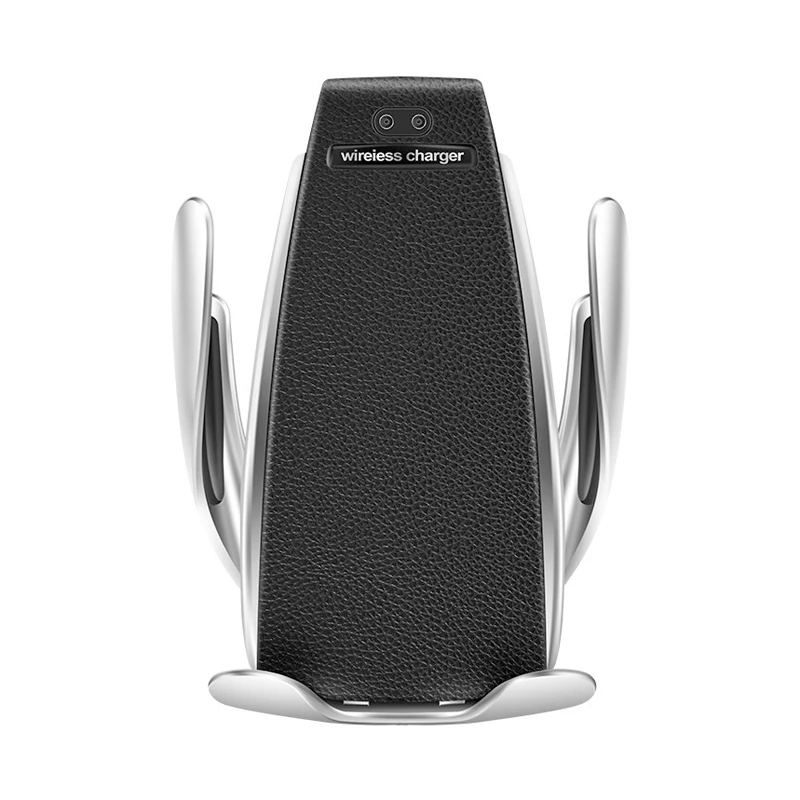 Infrared Sensor Automatic Clamping Wireless Car Charger Air Vent Mount Holder Qi Fast Charging Phone Stand for iPhone Samsung 
Infrared Sensor Automatic Clamping Wireless Car Charger Air Vent Mount Holder Qi Fast Charging Phone Stand for iPhone Samsung