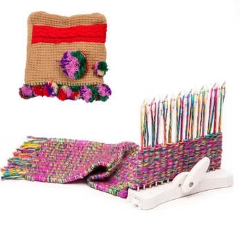 Scarf Knitting Machine Knitting Loom Knit Hobby Tool with Knitting Wool Yarn DIY Child Educational Woven Toys Girls Gift
Scarf Knitting Machine Knitting Loom Knit Hobby Tool with Knitting Wool Yarn DIY Child Educational Woven Toys Girls Gift
