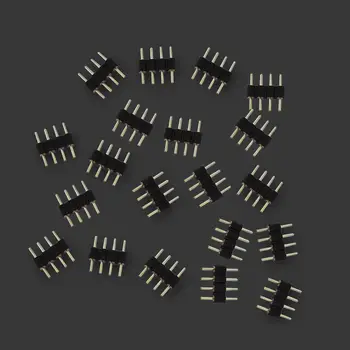 1000pcs/pack 1K 4 pin Male Plug Connector For SMD 5050 Female RGB LED Strip lamp connector no welding solderless plug Free ship
1000pcs/pack 1K 4 pin Male Plug Connector For SMD 5050 Female RGB LED Strip lamp connector no welding solderless plug Free ship