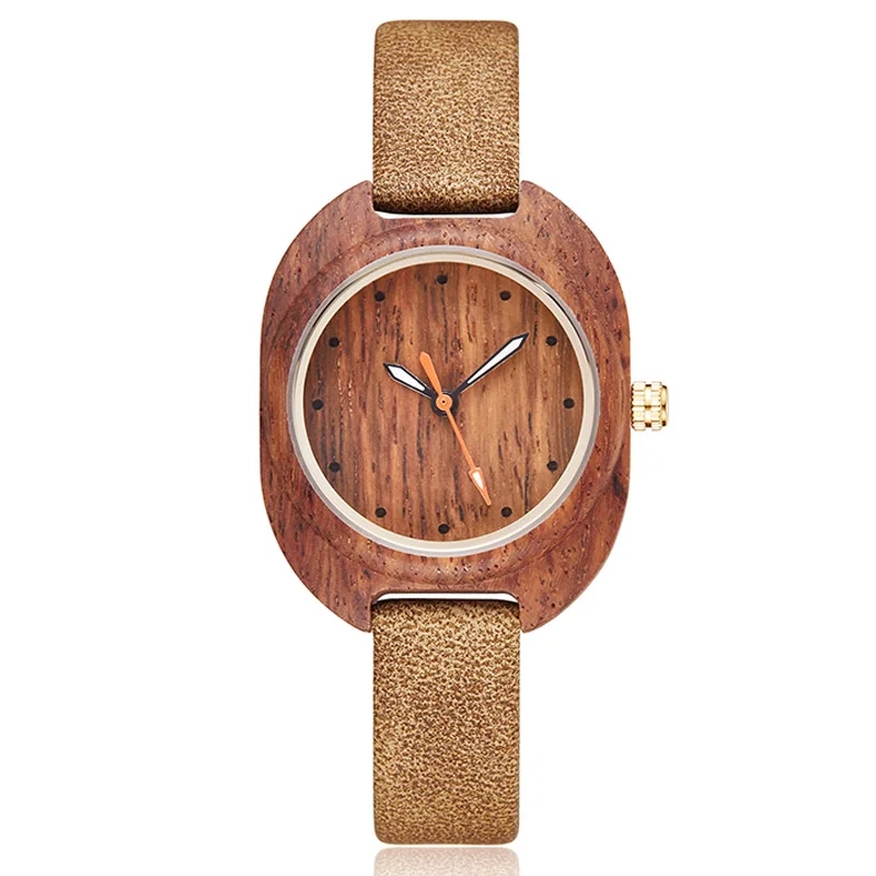 Elegant Wood Women Watch Wooden Ladies Wristwatch 2018 Quartz Leather Casual Female Clock Simple Fashion Relogio Feminino
Elegant Wood Women Watch Wooden Ladies Wristwatch 2018 Quartz Leather Casual Female Clock Simple Fashion Relogio Feminino