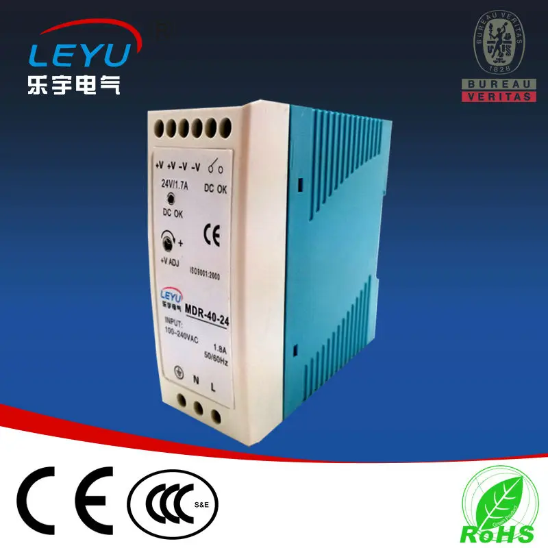 din rail power power supply constant voltage MDR-40-5 output 6A 5v Switching power supply
din rail power power supply constant voltage MDR-40-5 output 6A 5v Switching power supply