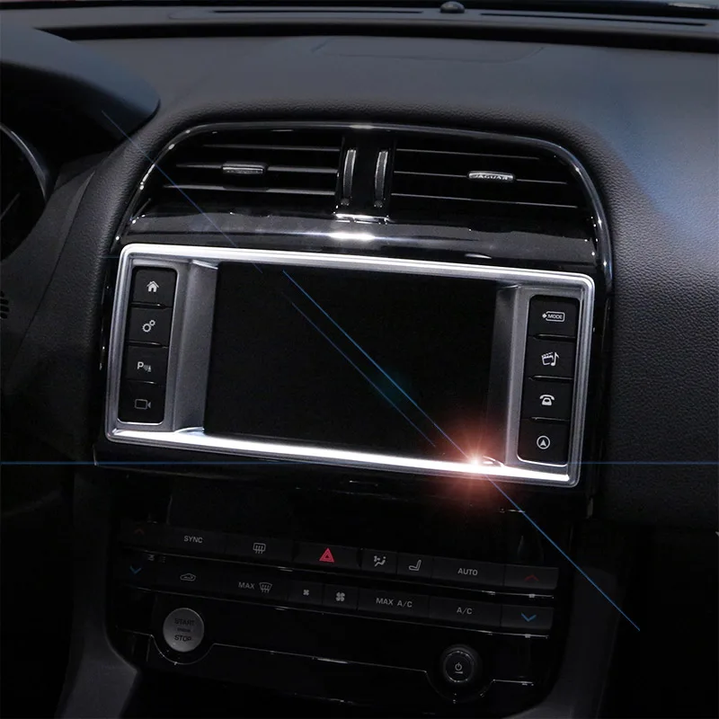 For Jaguar XE F-Pace Chrome ABS Car Navigation Frame Centre Console Trim Decorate Cover 2015 2016 Car Accessories
For Jaguar XE F-Pace Chrome ABS Car Navigation Frame Centre Console Trim Decorate Cover 2015 2016 Car Accessories